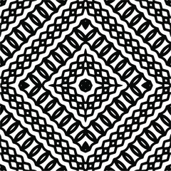 Abstract background with black and white pattern. Unique geometric vector swatch. Perfect for site backdrop, wrapping paper, wallpaper, textile and surface design. 