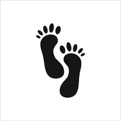 Foot spa logo brand illustration.