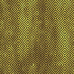 Pattern Art déco dorato