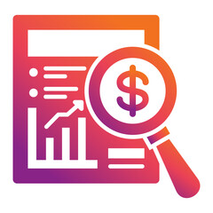 Financial Database Icon
