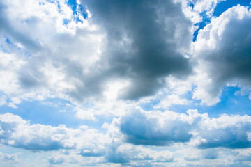 Obraz premium Sky blue background. Sky cloud clear