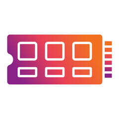 Fototapeta premium Ssd Icon