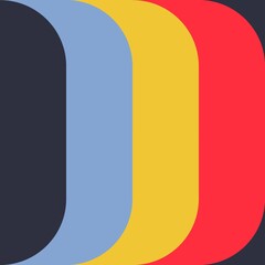  Geometry minimalistic art poster with simple shape and figure. Abstract vector design template in scandinavian style for web banner, business presentation, corporate identity, fabric print, wallpaper