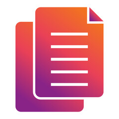 Obraz premium Document Icon