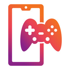 Mobile Gaming Icon