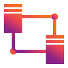 Fototapeta premium Transfer Icon