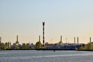 Cargo port - view from the water