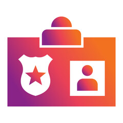 Police identification Icon