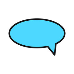 chat box vector icon for website symbol presentation