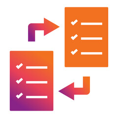 Obraz premium File transfer Icon