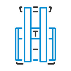 Warehouse Forklift Icon