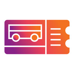 Bus ticket Icon