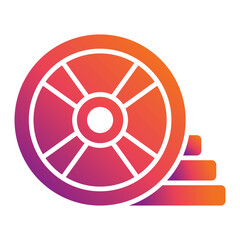 Obraz premium Weight plates Icon