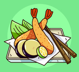 japanese_food_tempura_vector