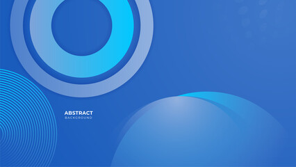 Dark blue banner geometric shapes abstract background geometry shine and layer element vector for presentation design. Suit for business, corporate, institution, party, festive, seminar, and talks.