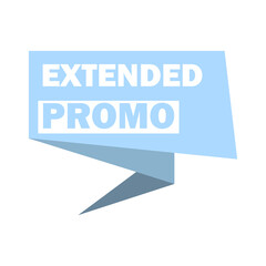 Sticker Extended promo, concept offer