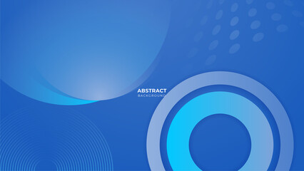 Abstract blue banner geometric shapes light silver technology background vector. Modern diagonal presentation background.