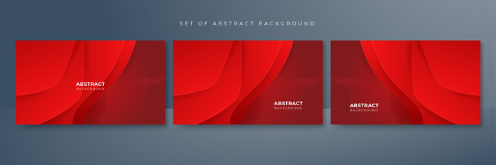 Fototapeta premium Abstract red background