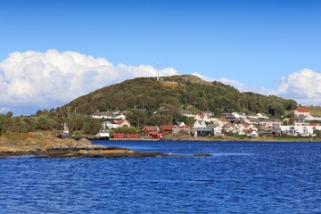 Fototapeta na wymiar Stavanger area in Norway - Amoy island