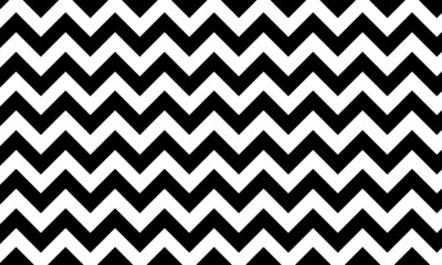 big wave or zig zag repeat pattern with black and white colour