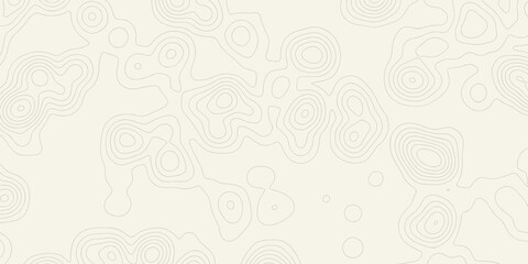 Abstract topographic contours map background. Vector geographic contour map. topography map background. White wave paper curved reliefs abstract background.	