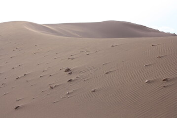 Moon valley of Atacama desert	