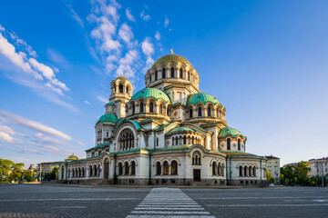 Alexander Nevsky Cathedral in Sofia, Bulgaria - 510857521