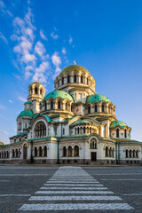 Alexander Nevsky Cathedral in Sofia, Bulgaria - 510857525