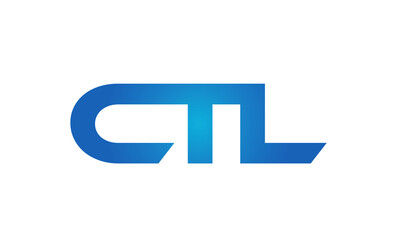 Connected CTL Letters logo Design Linked Chain logo Concept	