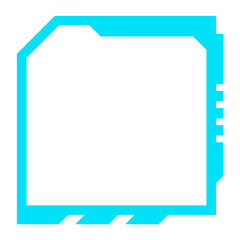 square hud frame
