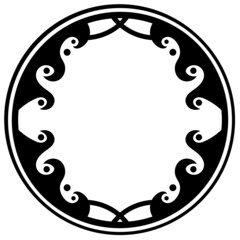 art circle frame
