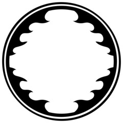 art circle frame
