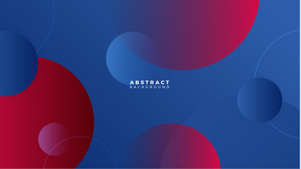 Blue red abstract presentation background with stripes lines