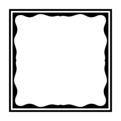 Obraz premium art square frame 