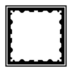 Obraz premium art square frame 