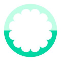 round colorful text box
