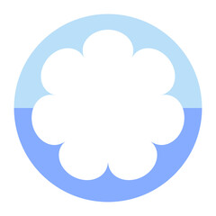 round colorful text box
