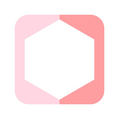 square colorful text box
