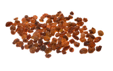 raisins isolated on white background