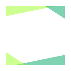 colorful square frame
