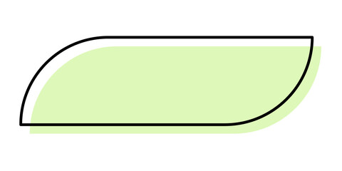 pastel rectangle frame
