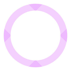 colorful circle frame
