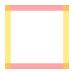 Fototapeta premium colorful square frame 