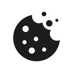 Cookie concept line icon. Cookie concept symbol design. vector illustration.
