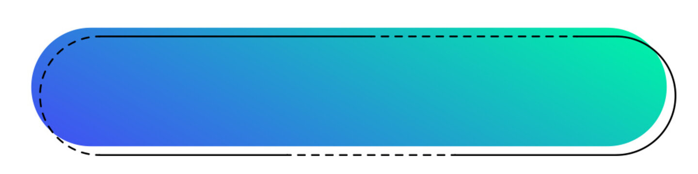 gradient minimal rectangle frame
