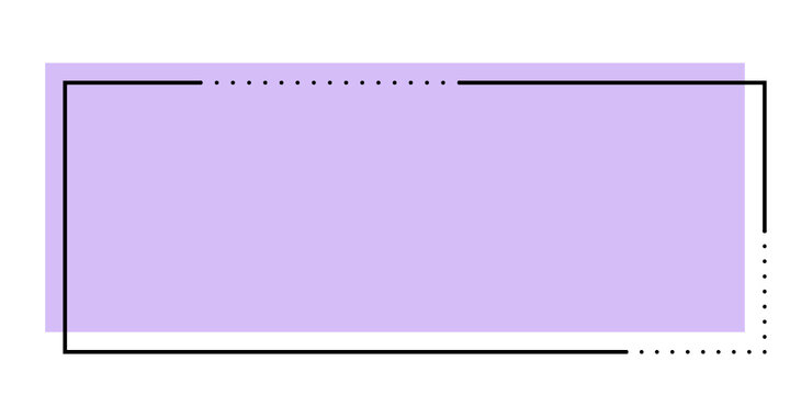 minimal rectangle frame
