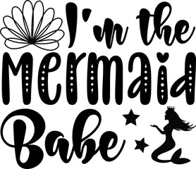 Mermaid svg design