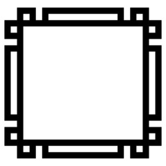 pixel square frame
