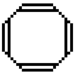 pixel square frame
