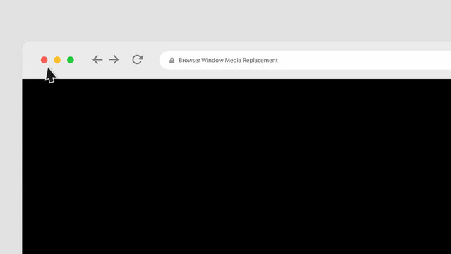 Browser Window Media Replacement